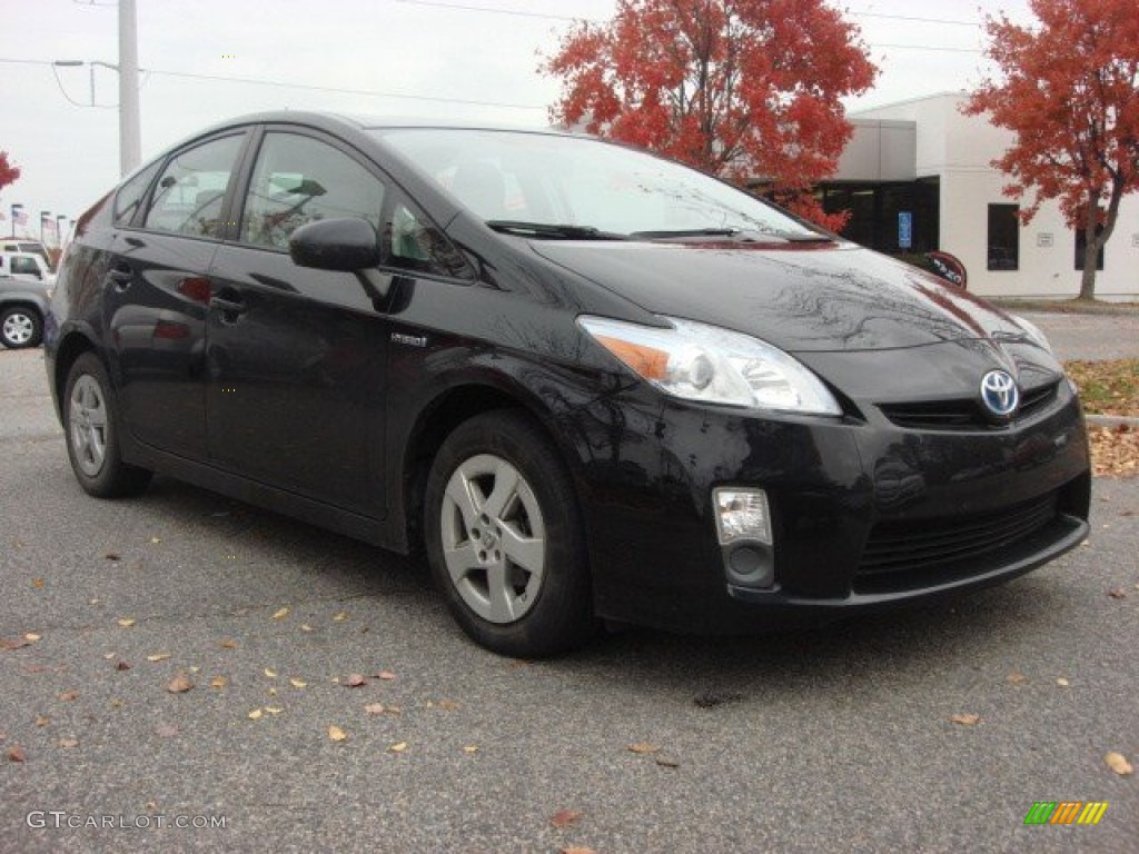 2010 Prius Hybrid III - Black / Misty Gray photo #1