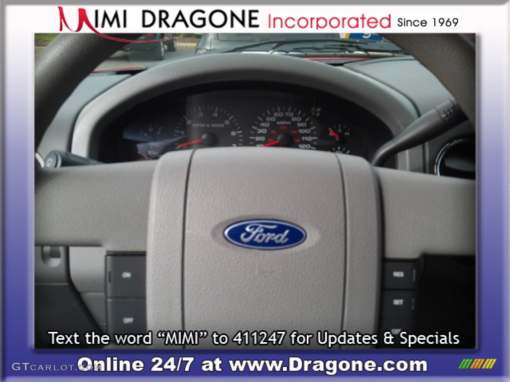 2004 F150 XLT SuperCrew 4x4 - Bright Red / Dark Flint photo #13