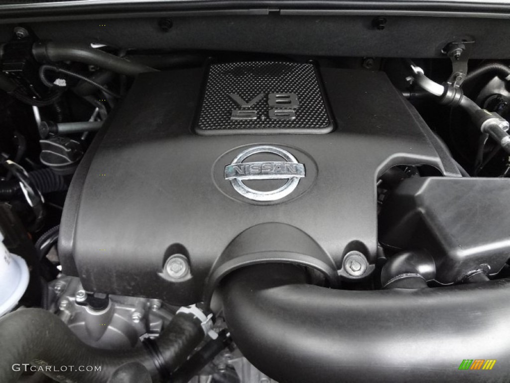 2011 Nissan Armada SV 5.6 Liter Flex-Fuel DOHC 32-Valve CVTCS V8 Engine Photo #73690510