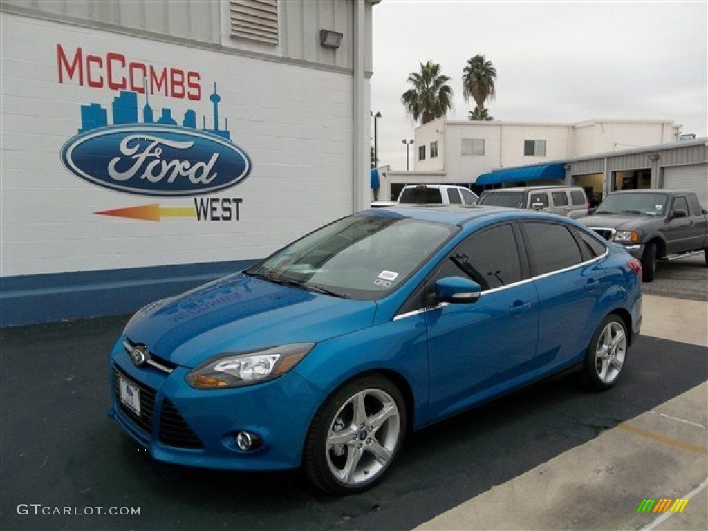 Blue Candy Ford Focus