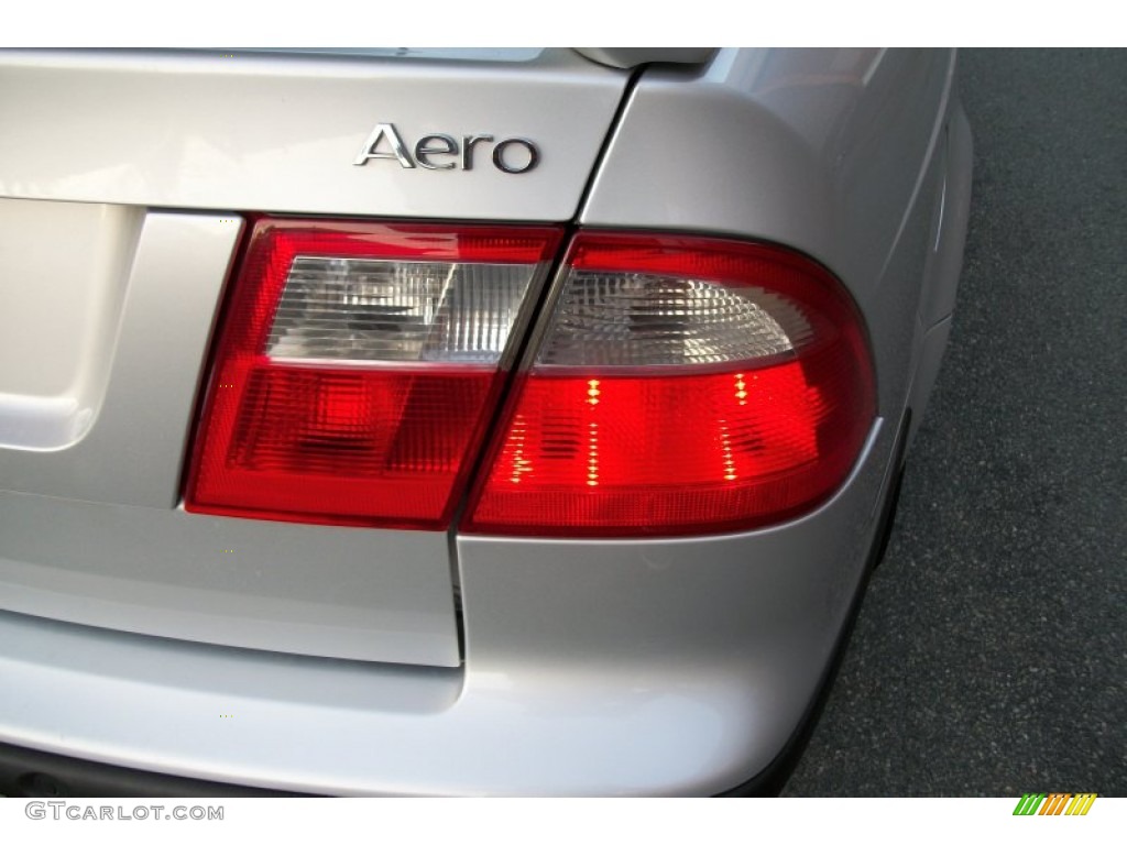 2003 9-5 Aero Sedan - Silver Metallic / Charcoal Gray photo #5