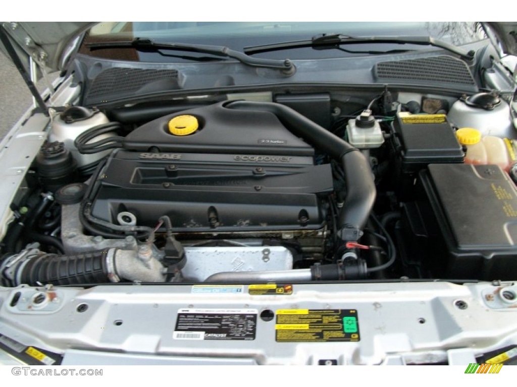 2003 Saab 9-5 Aero Sedan 2.3 Liter Turbocharged DOHC 16-Valve 4 Cylinder Engine Photo #73690983
