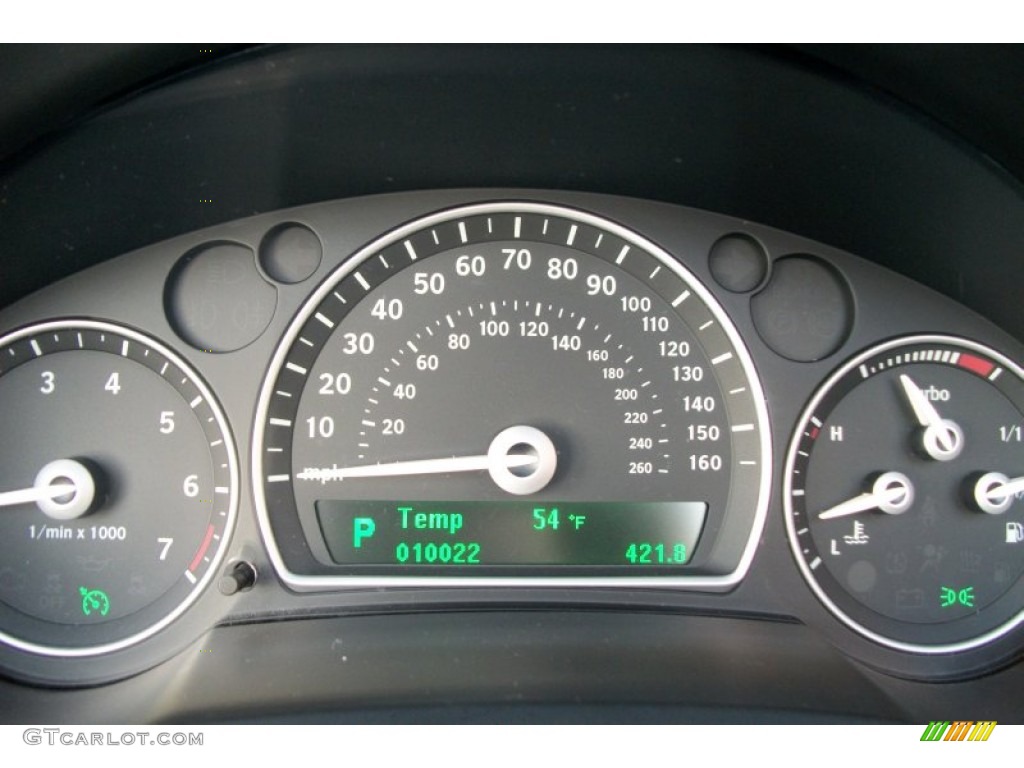 2011 Saab 9-3 2.0T Convertible Gauges Photo #73691286