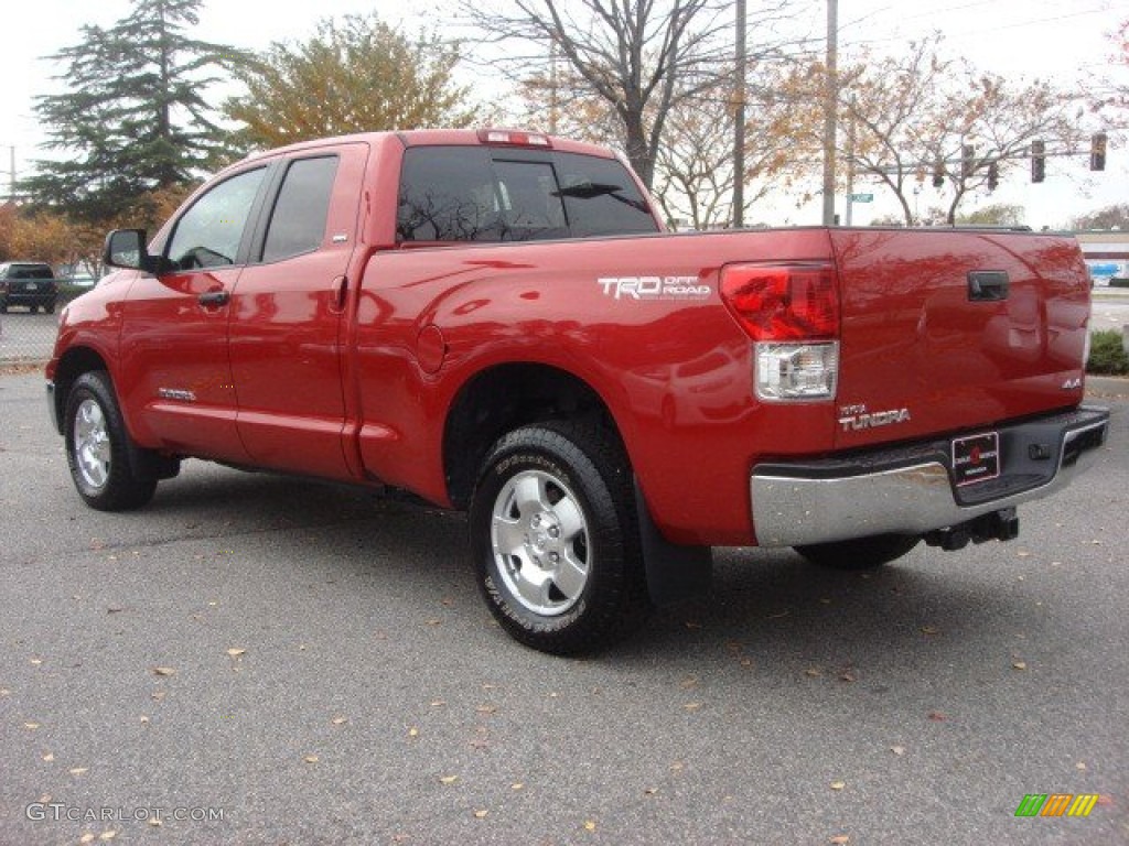 2012 Tundra TRD Double Cab 4x4 - Radiant Red / Graphite photo #4