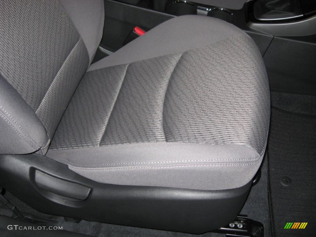 2013 Elantra Coupe GS - Monaco White / Gray photo #19