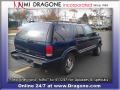 2001 Indigo Blue Metallic Chevrolet Blazer LS 4x4  photo #4