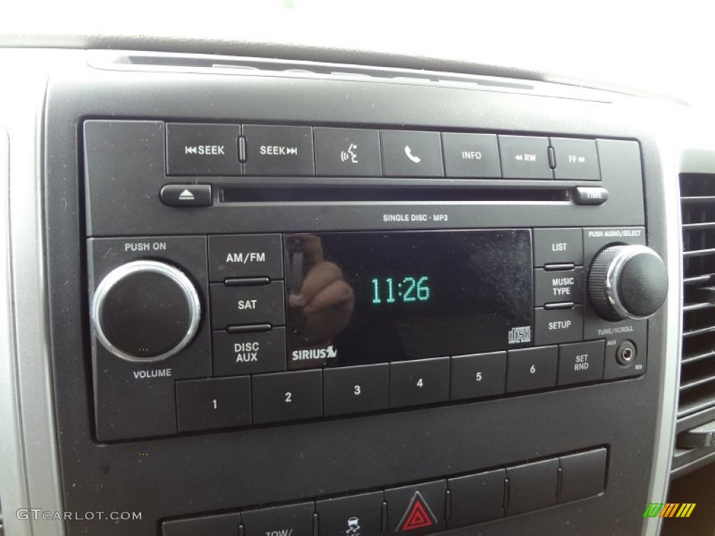 2011 Ram 1500 SLT Quad Cab - Brilliant Black Crystal Pearl / Dark Slate Gray/Medium Graystone photo #20
