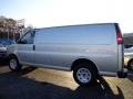 2013 Sheer Silver Metallic Chevrolet Express 1500 Cargo Van  photo #2