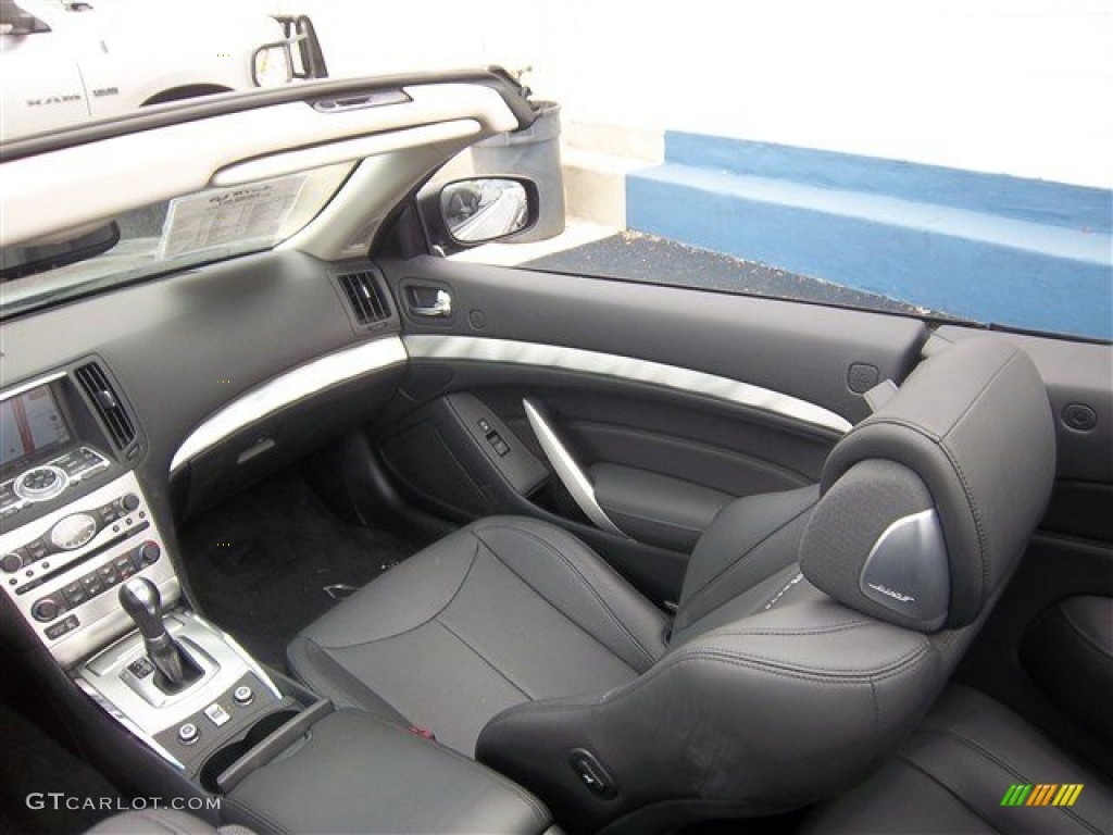 2011 G 37 S Sport Convertible - Black Obsidian / Graphite photo #23