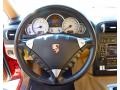 Black/Sand Beige Steering Wheel Photo for 2006 Porsche Cayenne #73693572