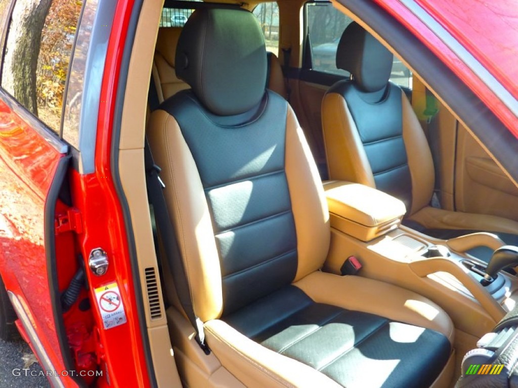 Black/Sand Beige Interior 2006 Porsche Cayenne S Titanium Photo #73693659
