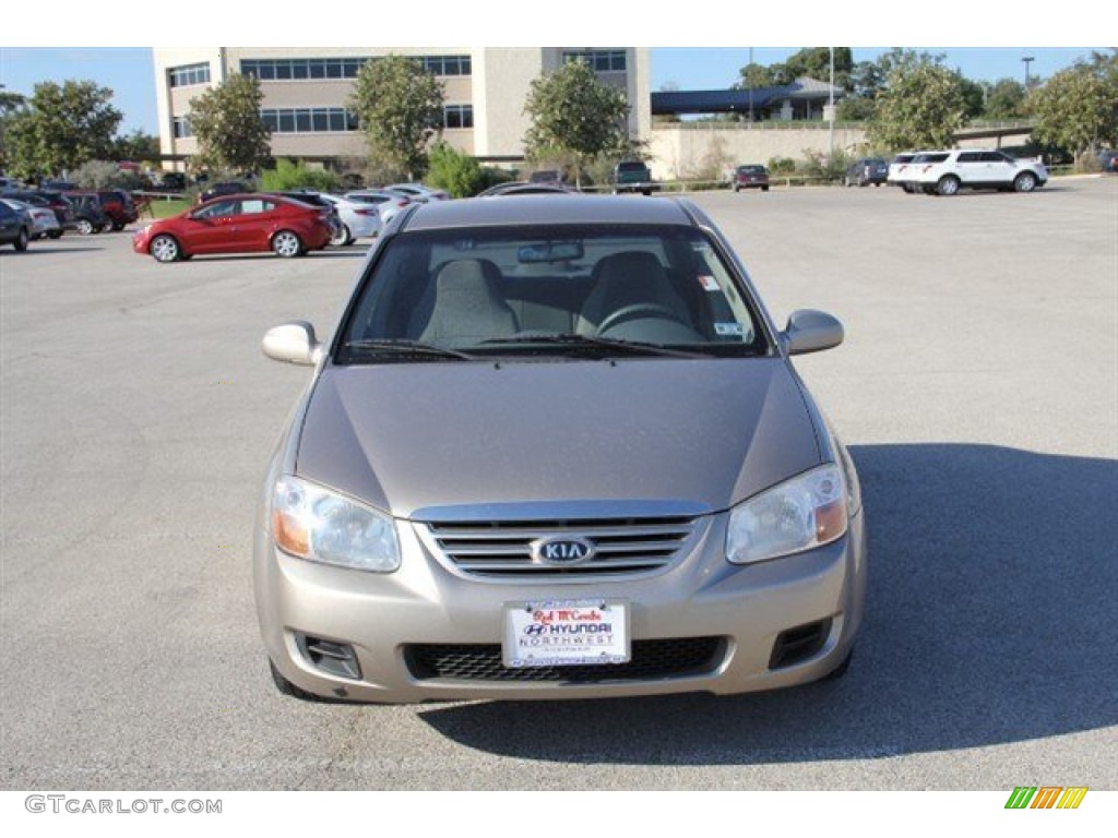 2007 Spectra EX Sedan - Sand Beige / Beige photo #1