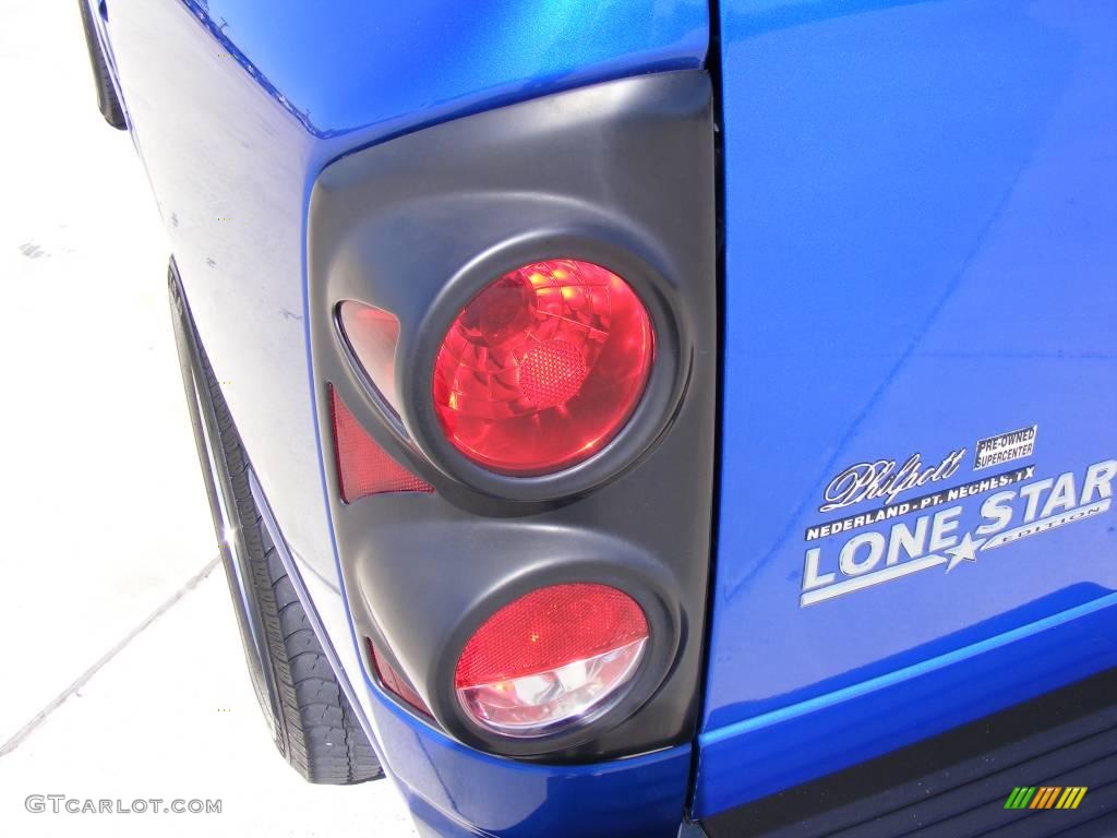 2007 Ram 1500 Lone Star Edition Quad Cab - Electric Blue Pearl / Medium Slate Gray photo #9
