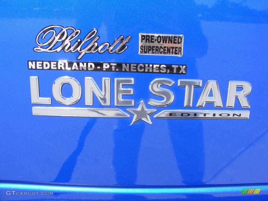 2007 Ram 1500 Lone Star Edition Quad Cab - Electric Blue Pearl / Medium Slate Gray photo #12