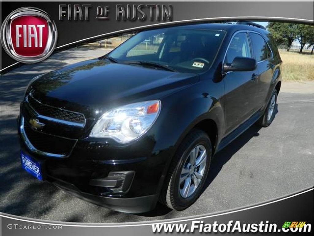 2010 Equinox LT - Black / Jet Black/Light Titanium photo #1
