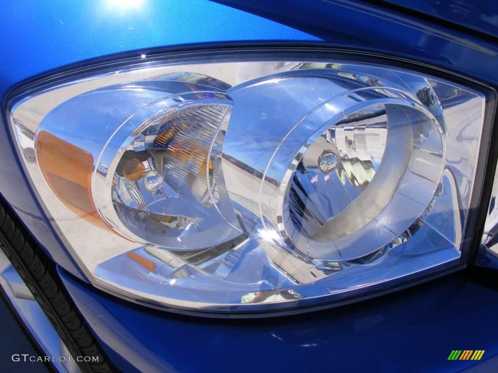 2007 Ram 1500 Lone Star Edition Quad Cab - Electric Blue Pearl / Medium Slate Gray photo #19