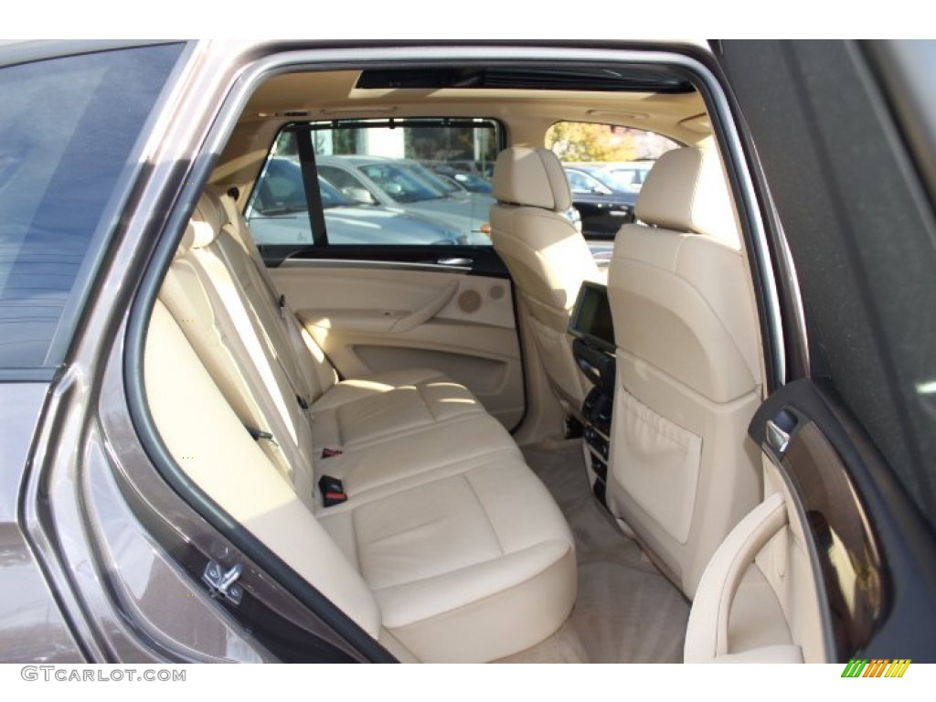 Sand Beige Interior 2012 BMW X5 xDrive35i Photo #73696680