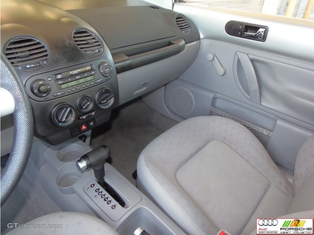 2001 New Beetle GL Coupe - Silver Arrow Metallic / Light Grey photo #8