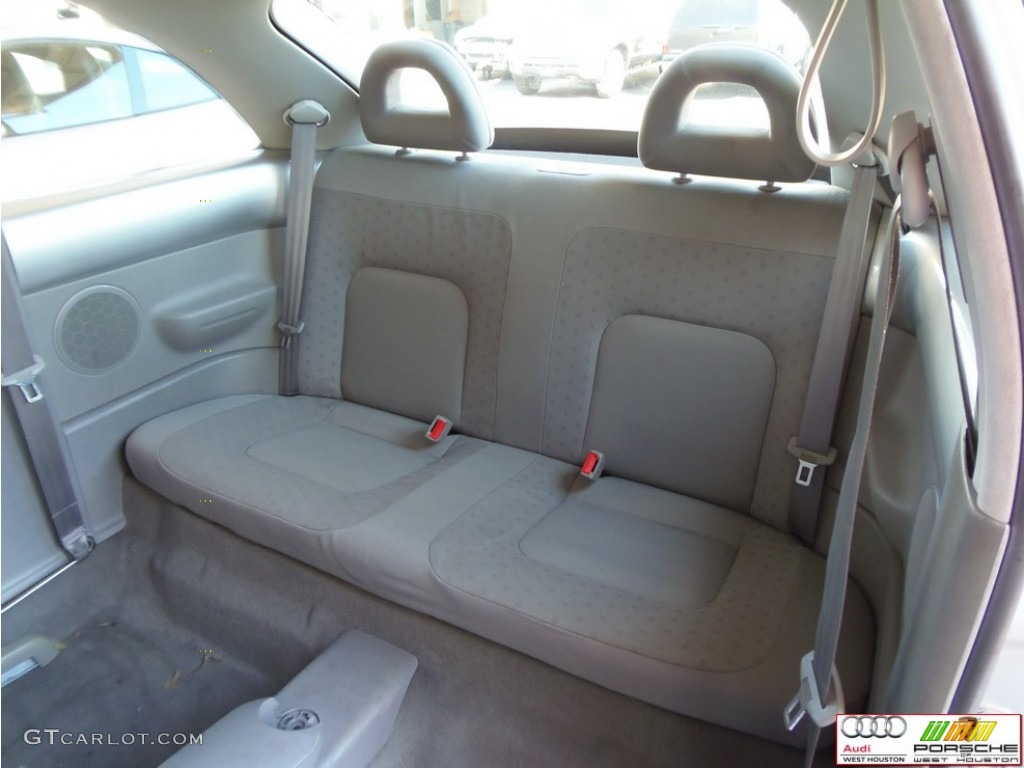 2001 New Beetle GL Coupe - Silver Arrow Metallic / Light Grey photo #11
