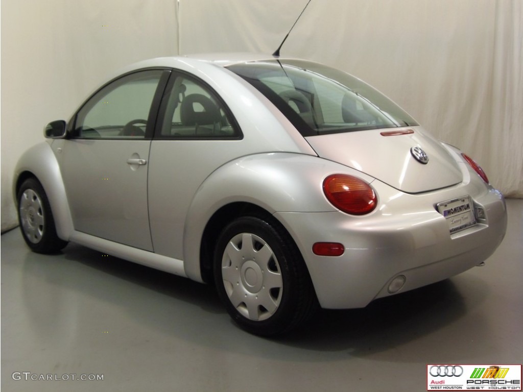 2001 New Beetle GL Coupe - Silver Arrow Metallic / Light Grey photo #18