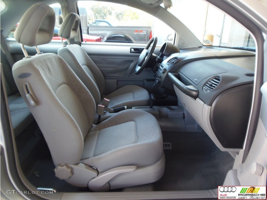 2001 New Beetle GL Coupe - Silver Arrow Metallic / Light Grey photo #20