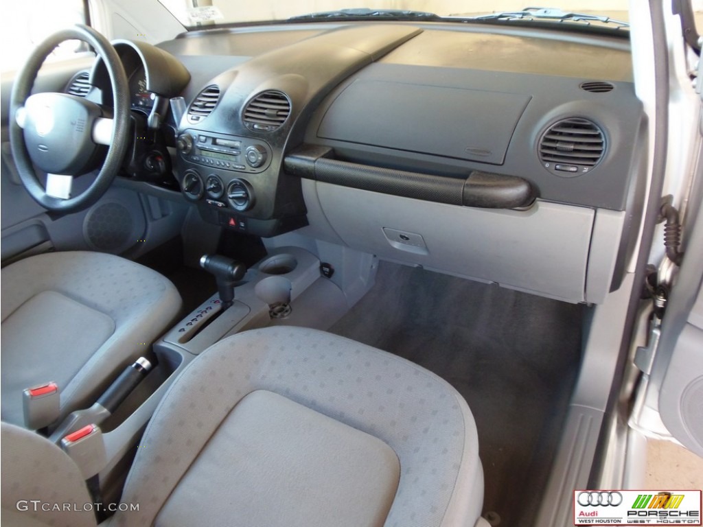 2001 New Beetle GL Coupe - Silver Arrow Metallic / Light Grey photo #21