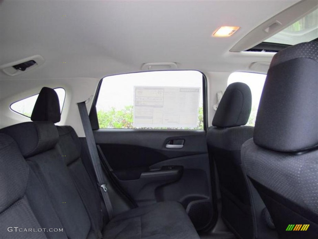 2013 CR-V EX AWD - Crystal Black Pearl / Black photo #8