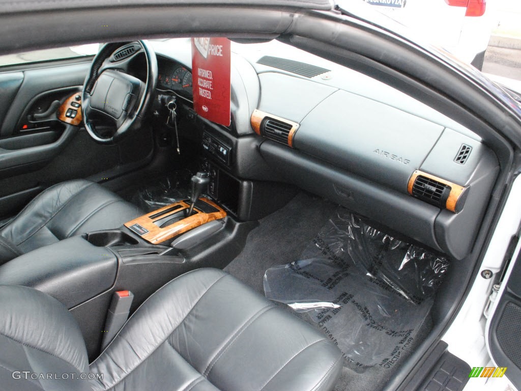 Black Interior 1996 Chevrolet Camaro Z28 SS Convertible Photo #73697571
