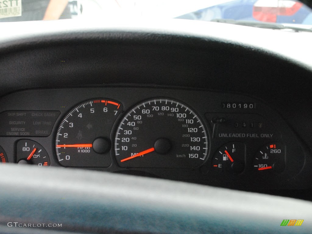 1996 Chevrolet Camaro Z28 SS Convertible Gauges Photos