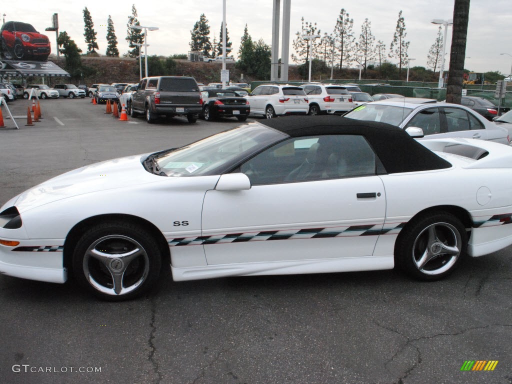 1996 Camaro Z28 SS Convertible - Arctic White / Black photo #23