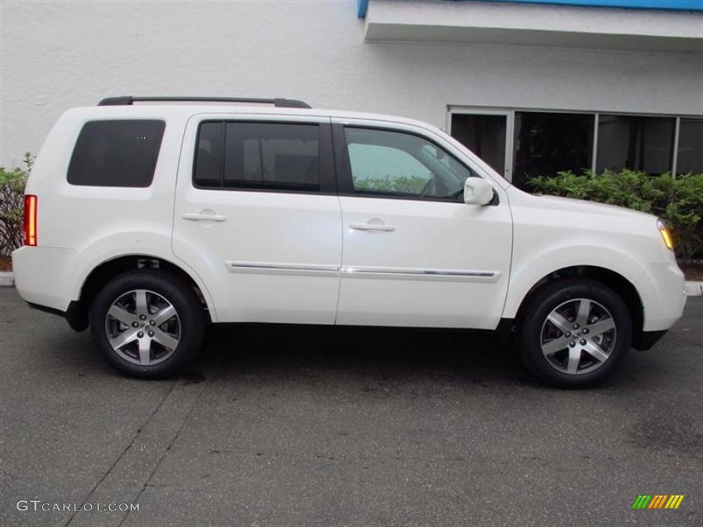 2013 Pilot Touring - White Diamond Pearl / Black photo #2