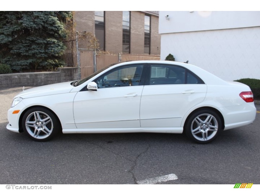 Arctic White 2011 Mercedes-Benz E 350 4Matic Sedan Exterior Photo #73699476