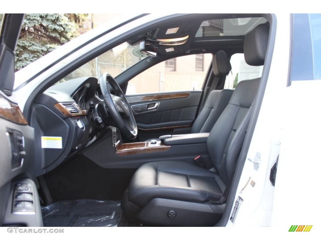 Black Interior 2011 Mercedes-Benz E 350 4Matic Sedan Photo #73699521
