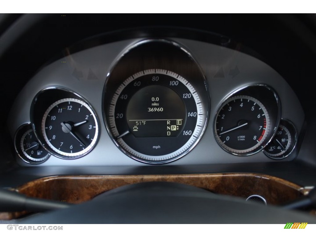 2011 Mercedes-Benz E 350 4Matic Sedan Gauges Photo #73699632