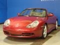 2001 Orient Red Metallic Porsche 911 Carrera Cabriolet  photo #4