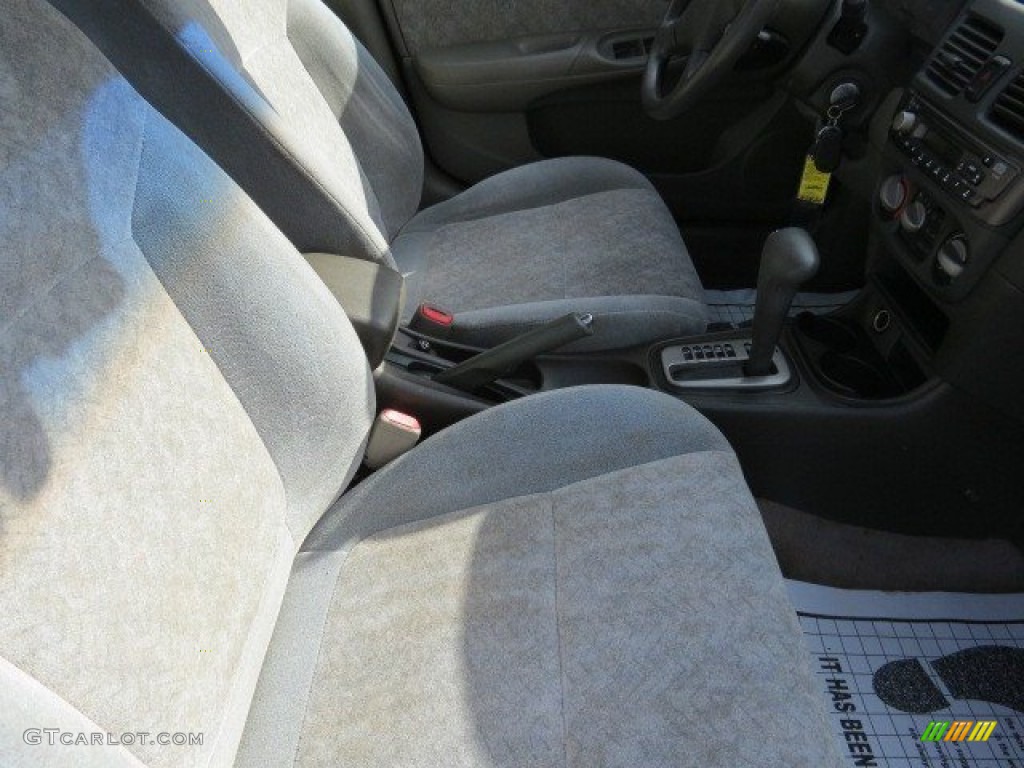 2001 Sentra GXE - Granite Gray / Stone photo #13