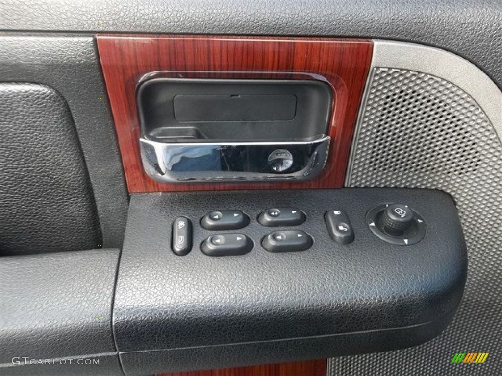 2006 F150 Lariat SuperCrew - Black / Black photo #13