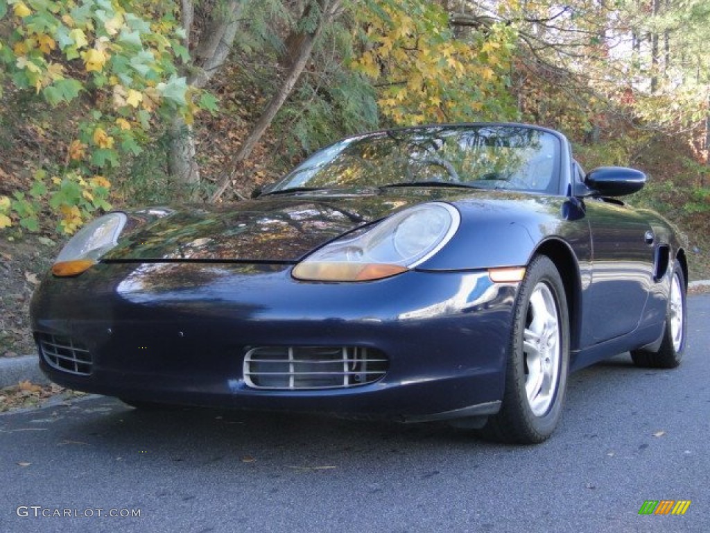 1998 Boxster  - Ocean Blue Metallic / Graphite Grey photo #3