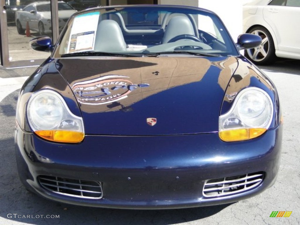 1998 Boxster  - Ocean Blue Metallic / Graphite Grey photo #4