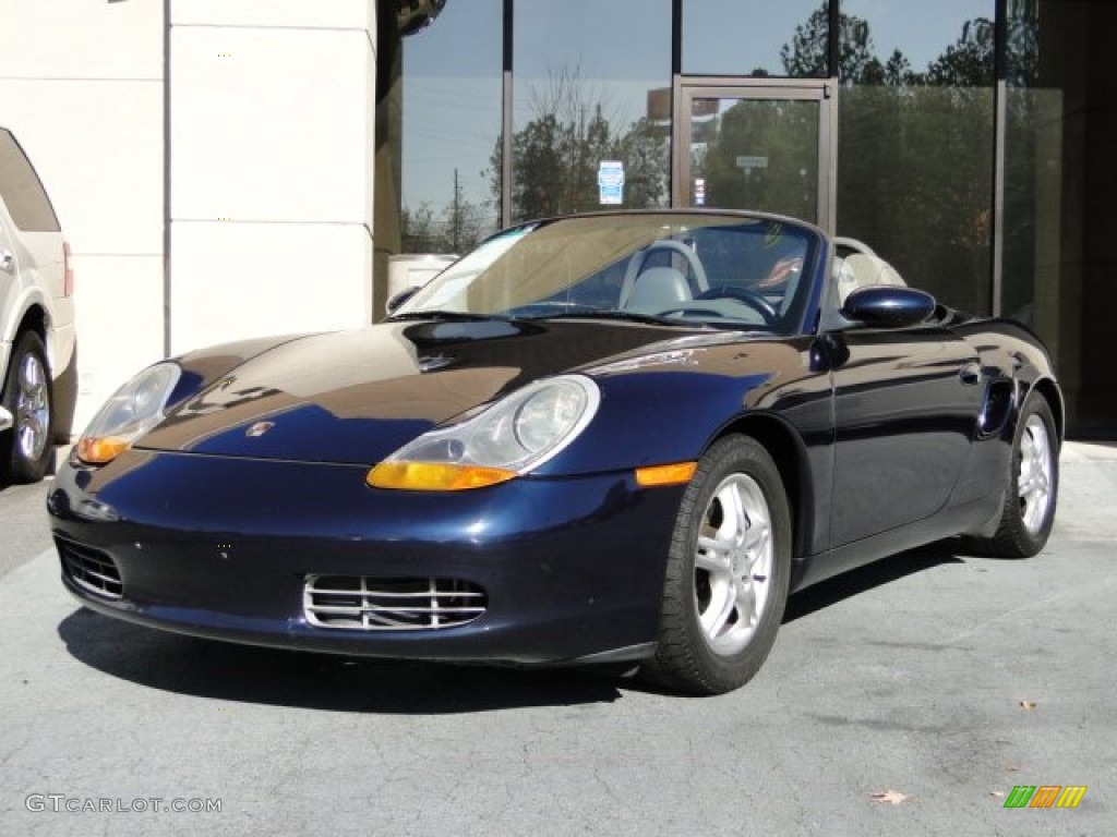 1998 Boxster  - Ocean Blue Metallic / Graphite Grey photo #5