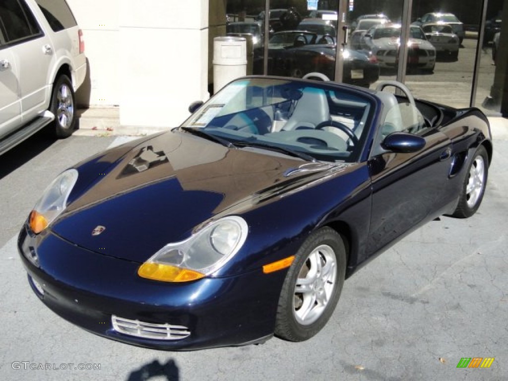 1998 Boxster  - Ocean Blue Metallic / Graphite Grey photo #6