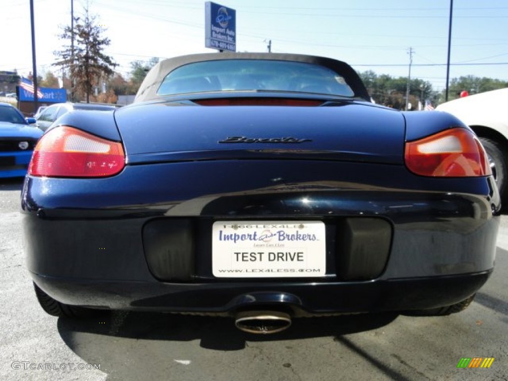 1998 Boxster  - Ocean Blue Metallic / Graphite Grey photo #7