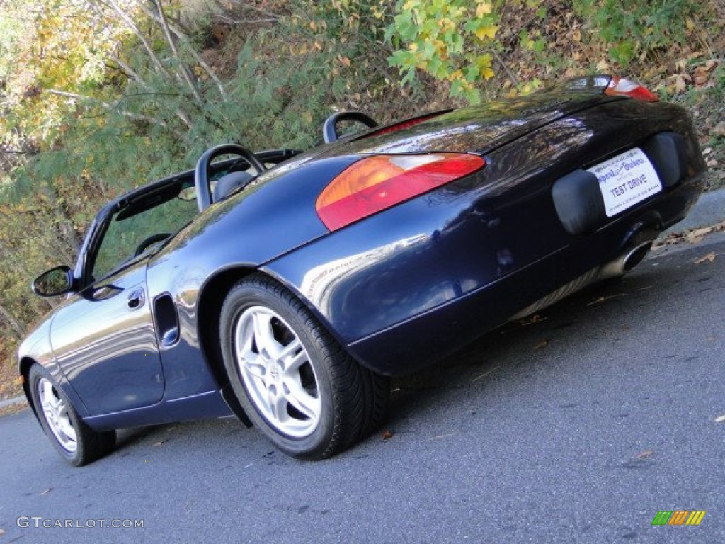 1998 Boxster  - Ocean Blue Metallic / Graphite Grey photo #8