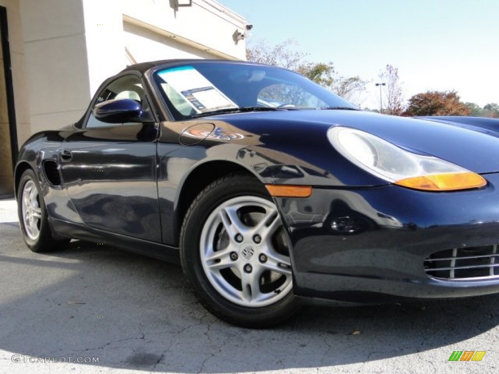 1998 Boxster  - Ocean Blue Metallic / Graphite Grey photo #11