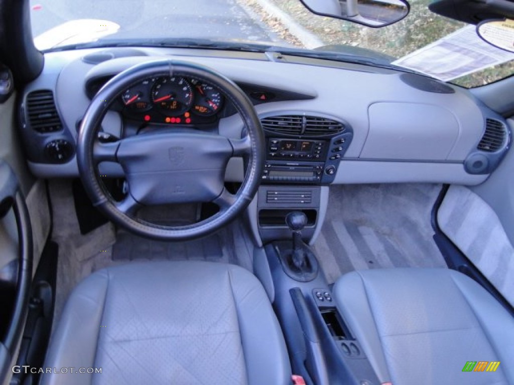 1998 Boxster  - Ocean Blue Metallic / Graphite Grey photo #16