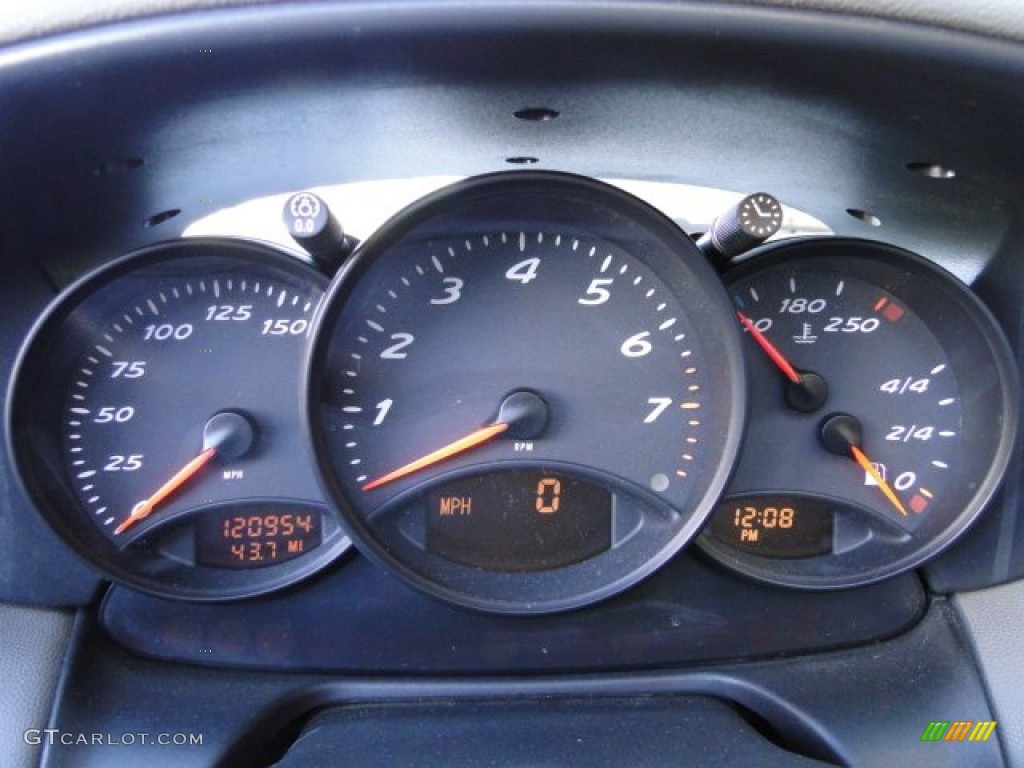 1998 Boxster  - Ocean Blue Metallic / Graphite Grey photo #17