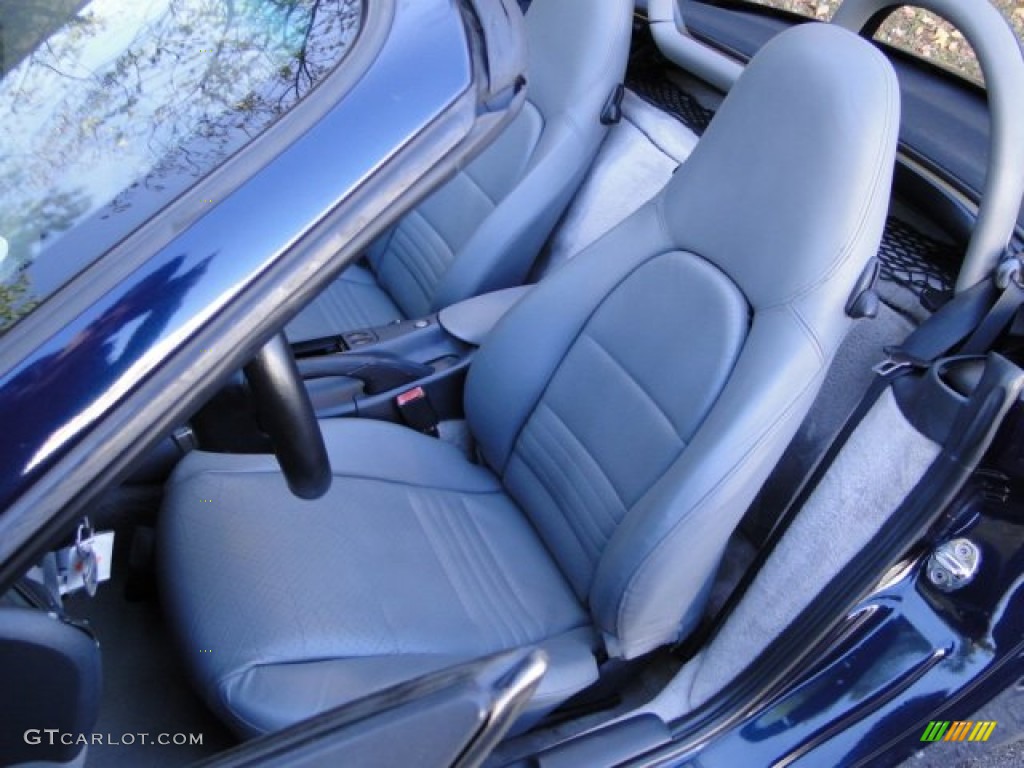 1998 Boxster  - Ocean Blue Metallic / Graphite Grey photo #19