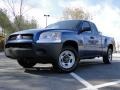 2006 Cobalt Blue Mitsubishi Raider LS Extended Cab  photo #3