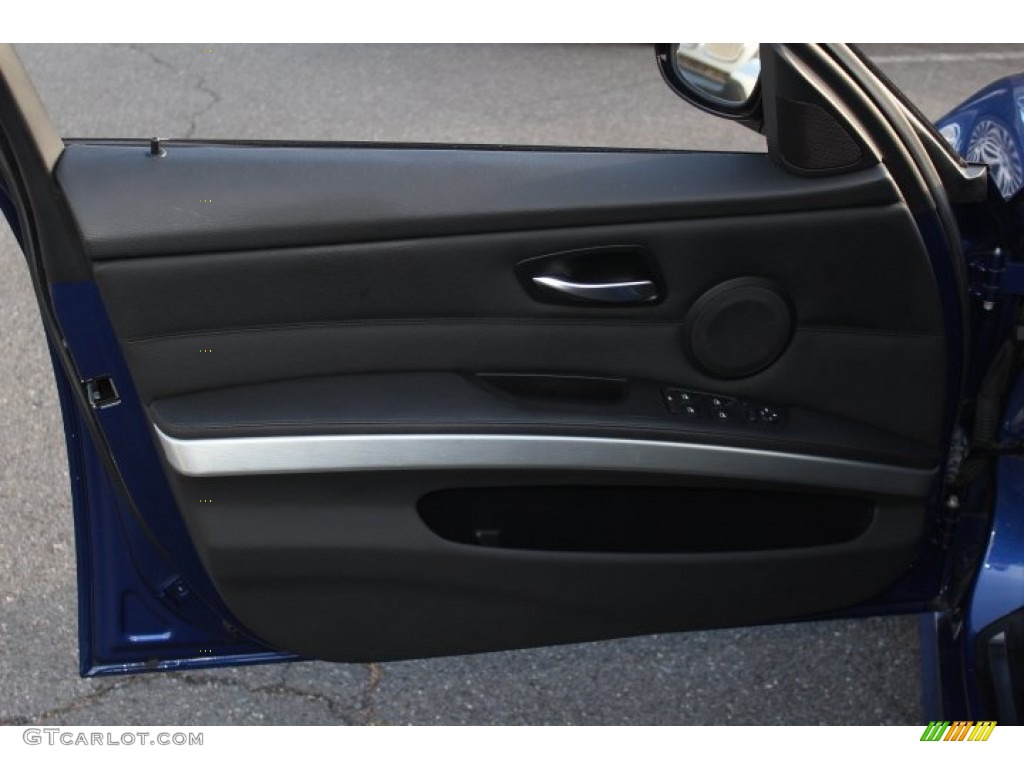 2009 3 Series 335xi Sedan - Montego Blue Metallic / Black photo #9