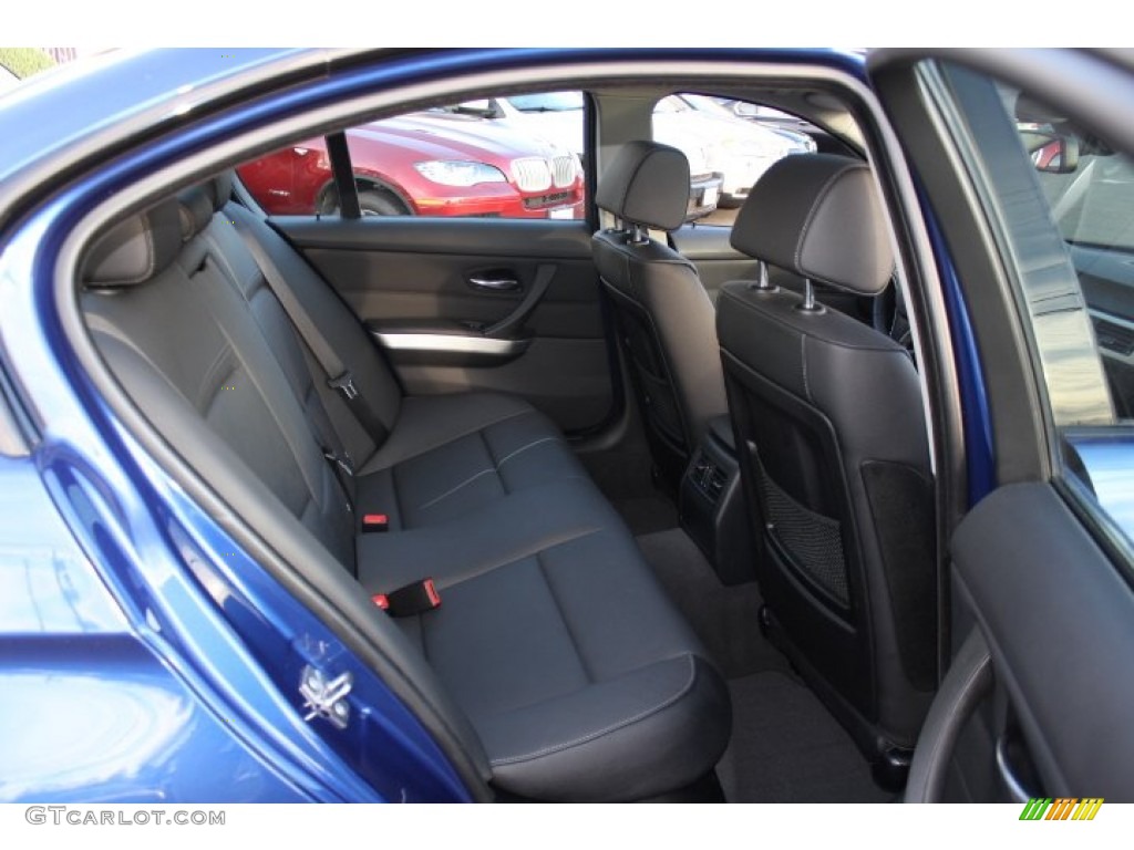2009 3 Series 335xi Sedan - Montego Blue Metallic / Black photo #24